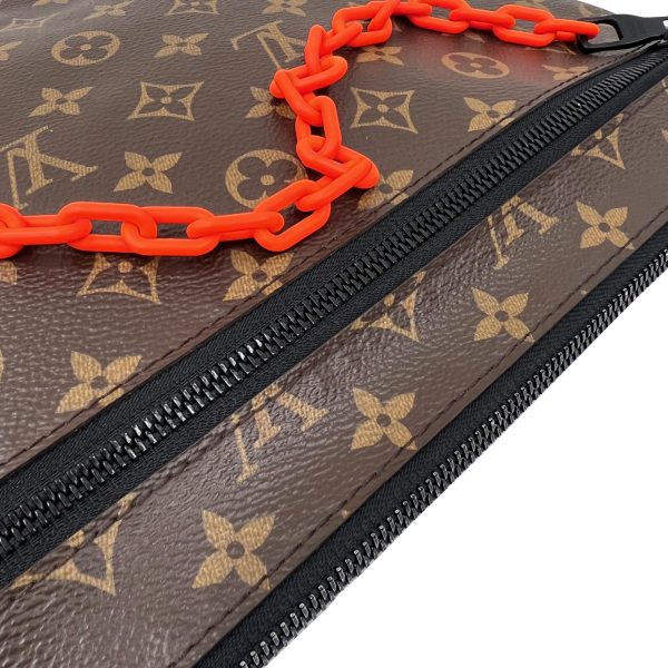 imgrc0090457981 LOUIS VUITTON Pochette A4 Virgil Abloh Solar Ray Brown Orange