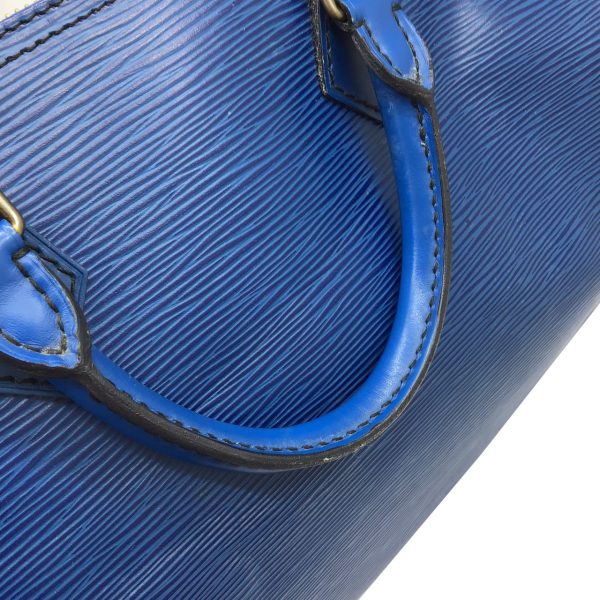 imgrc0090711523 LOUIS VUITTON Speedy 35 Boston Bag Epi Toledo Blue