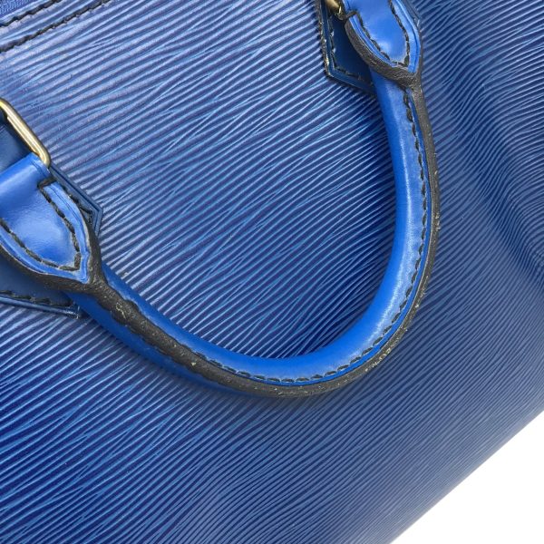 imgrc0090711524 LOUIS VUITTON Speedy 35 Boston Bag Epi Toledo Blue