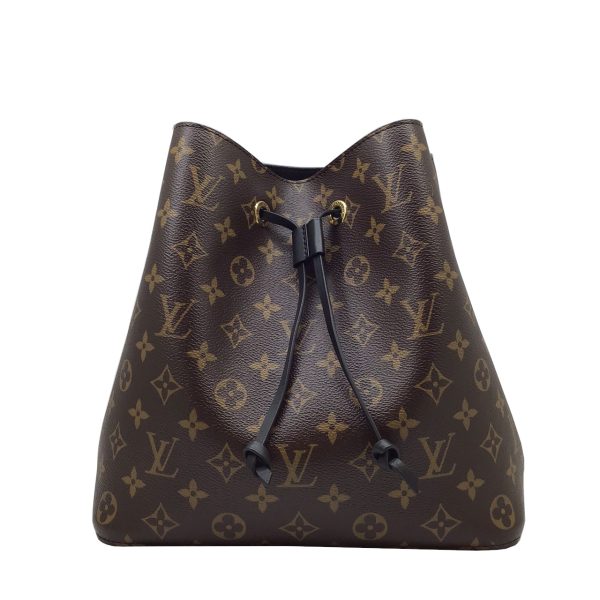 imgrc0090720756 LOUIS VUITTON Neo Noe Shoulder Bag Monogram Brown Black