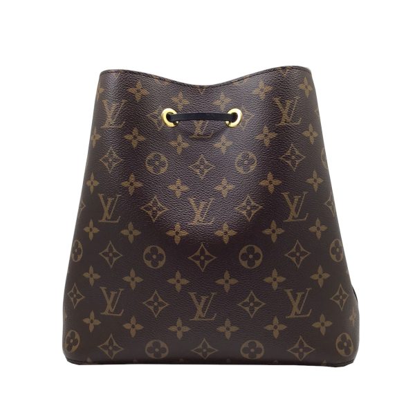 imgrc0090720757 LOUIS VUITTON Neo Noe Shoulder Bag Monogram Brown Black