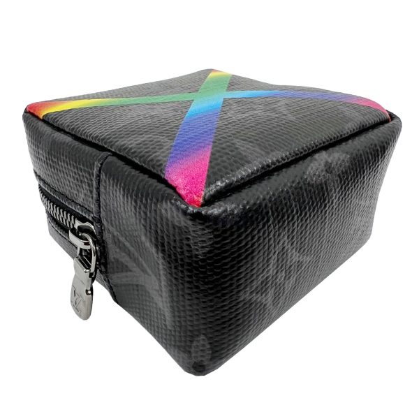 imgrc0090762922 LOUIS VUITTON Bijoux Sack Square Pouch Monogram Eclipse Rainbow