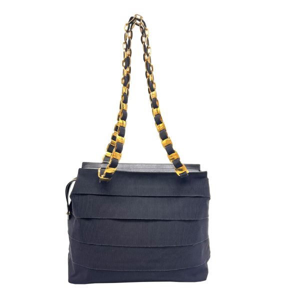 imgrc0090827911 Salvatore Ferragamo Chain Shoulder Bag Navy