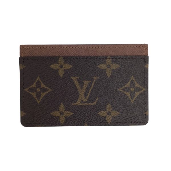 imgrc0090856685 LOUIS VUITTON Porte Carte Sampler Card Case Monogram Brown