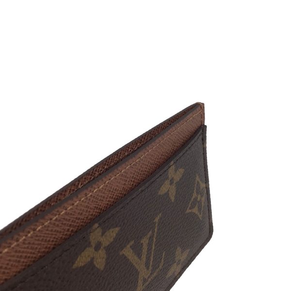 imgrc0090856687 LOUIS VUITTON Porte Carte Sampler Card Case Monogram Brown