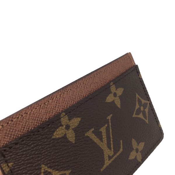 imgrc0090856688 LOUIS VUITTON Porte Carte Sampler Card Case Monogram Brown