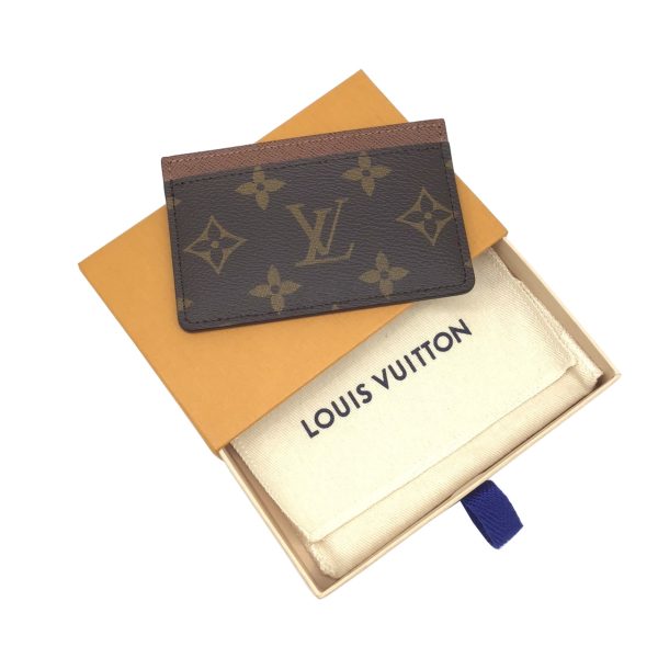 imgrc0090856690 LOUIS VUITTON Porte Carte Sampler Card Case Monogram Brown