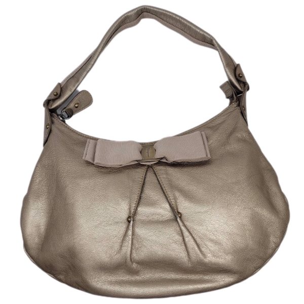 imgrc0091008073 Salvatore Ferragamo One Shoulder Bag Leather Bronze