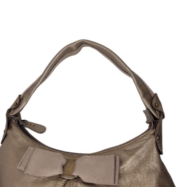 imgrc0091008079 Salvatore Ferragamo One Shoulder Bag Leather Bronze