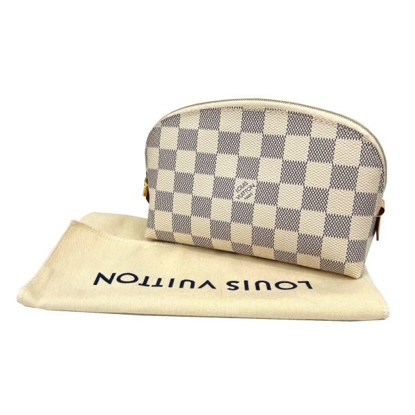 imgrc0091104850 LOUIS VUITTON Pochette Cosmetic Damier Azur