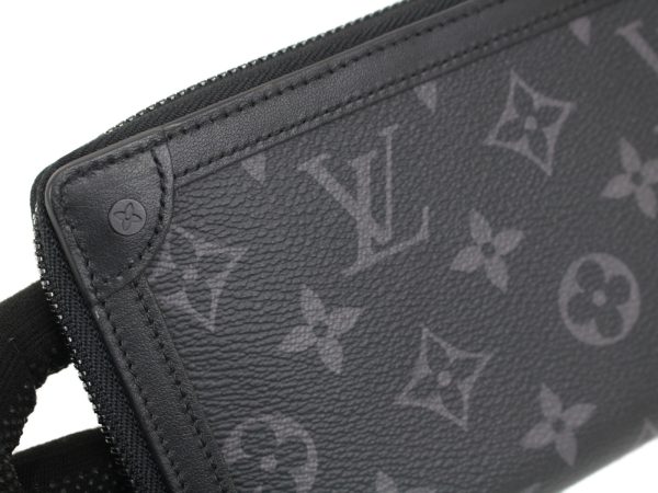 imgrc0091165065 Louis Vuitton Trunk Zippy Wallet Black Gray