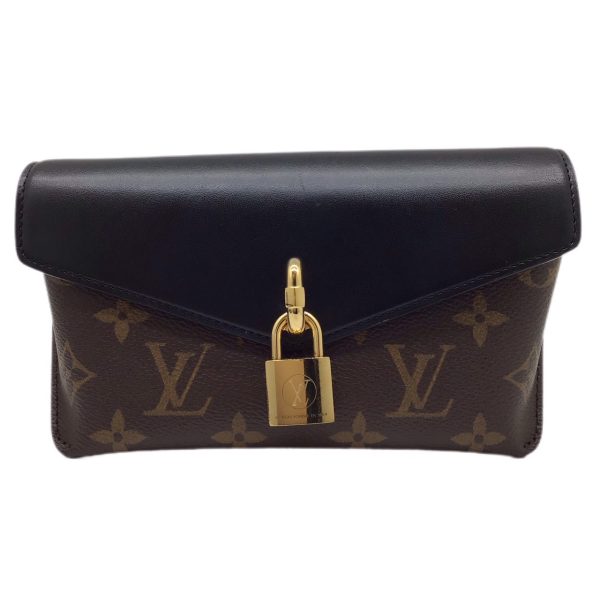 imgrc0091385061 LOUIS VUITTON Padlock On Strap Shoulder Bag Monogram Black