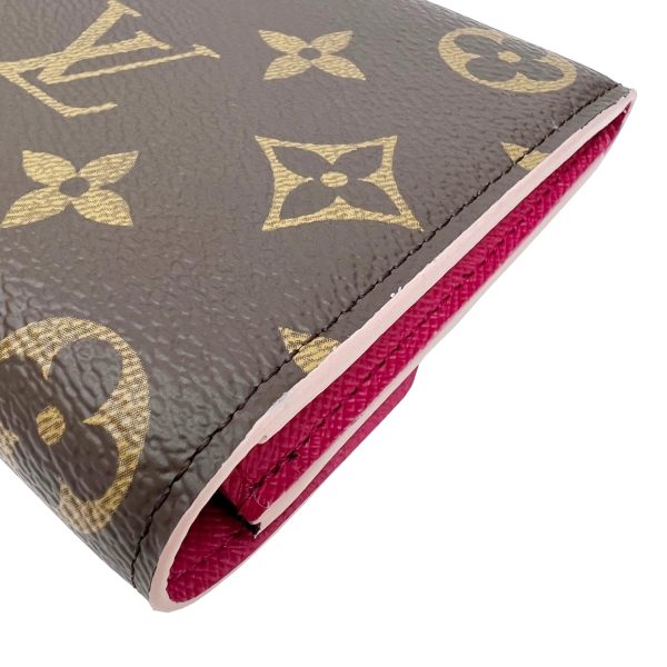 imgrc0091393438 LOUIS VUITTON Portefeuille Emily Flower Bifold Long Wallet Monogram