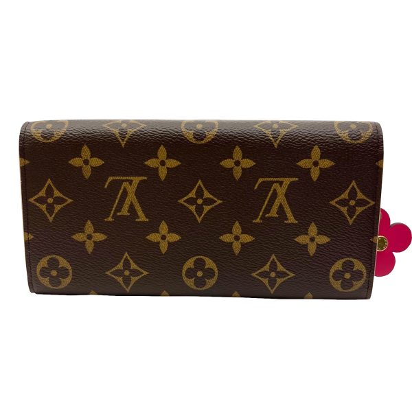 imgrc0091393443 LOUIS VUITTON Portefeuille Emily Flower Bifold Long Wallet Monogram