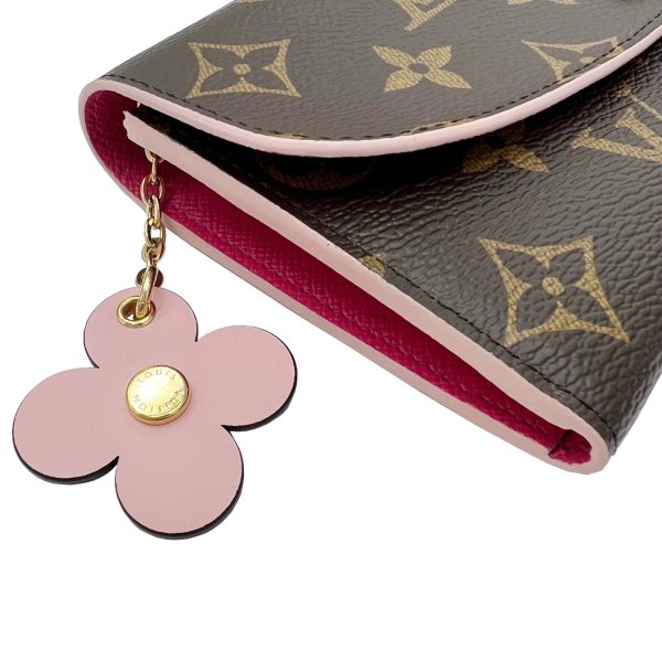 imgrc0091393444 LOUIS VUITTON Portefeuille Emily Flower Bifold Long Wallet Monogram