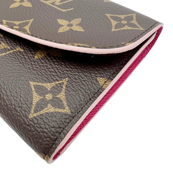 imgrc0091393445 LOUIS VUITTON Portefeuille Emily Flower Bifold Long Wallet Monogram