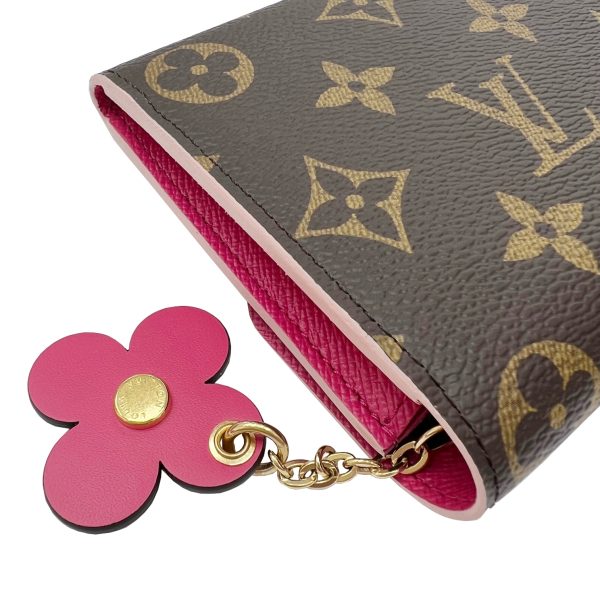 imgrc0091393446 LOUIS VUITTON Portefeuille Emily Flower Bifold Long Wallet Monogram