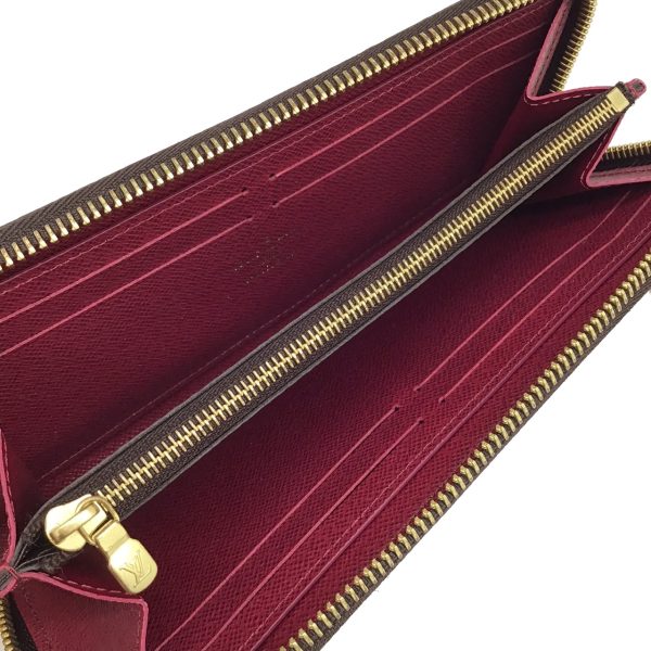 imgrc0091412638 LOUIS VUITTON Portefeuille Clemence Long Wallet Fuchsia