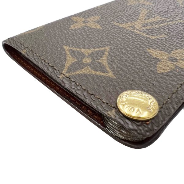 imgrc0091514021 LOUIS VUITTON Porte Carte Credit Presion Monogram Brown