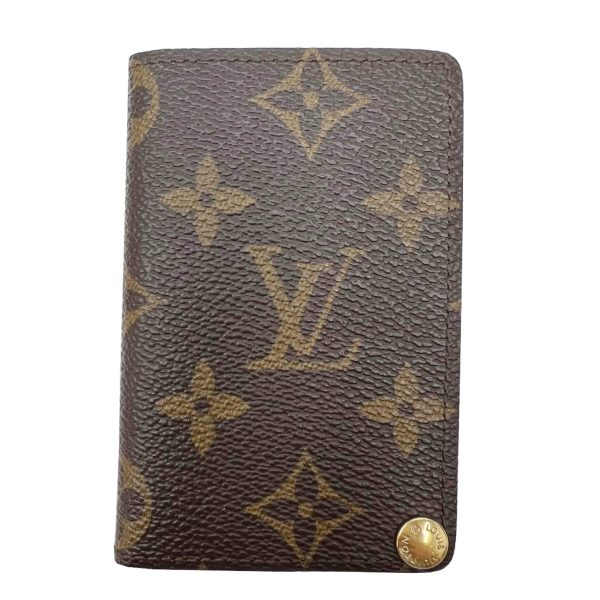 imgrc0091514025 LOUIS VUITTON Porte Carte Credit Presion Monogram Brown