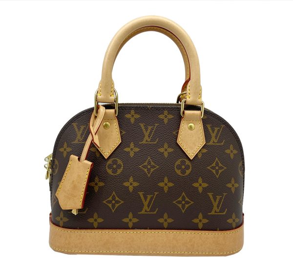 imgrc0091613416 LOUIS VUITTON Alma BB Handbag Monogram Brown