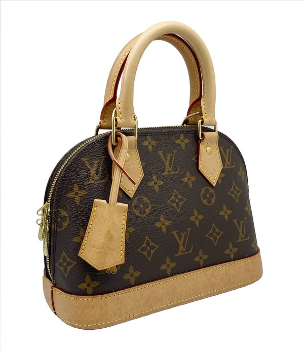 imgrc0091613419 LOUIS VUITTON Alma BB Handbag Monogram Brown