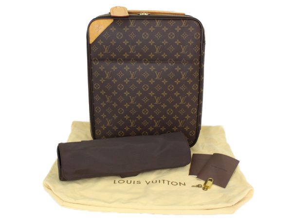 imgrc0091694059 Louis Vuitton Pegas 45 Carry Bag Monogram Brown