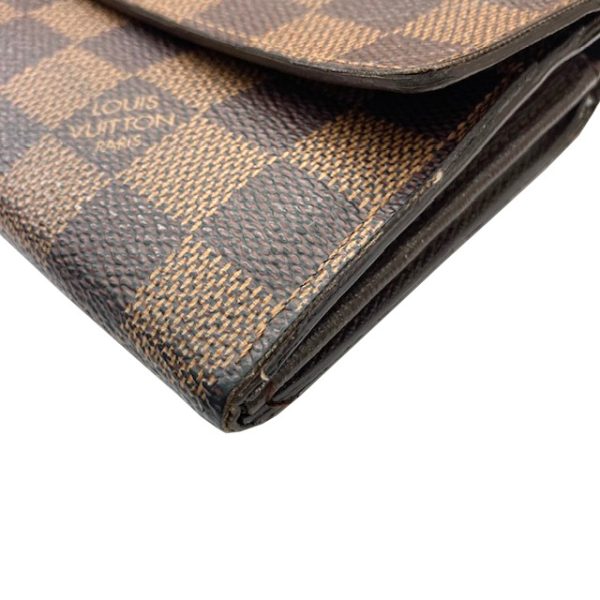 imgrc0091750670 Louis Vuitton Portefeuille Sara Long Wallet Damier Canvas Brown