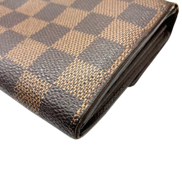 imgrc0091750672 Louis Vuitton Portefeuille Sara Long Wallet Damier Canvas Brown