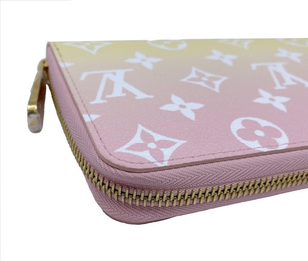 imgrc0091751392 LOUIS VUITTON Zippy Wallet Visor Pool Pink Yellow