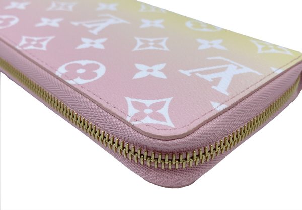 imgrc0091751393 LOUIS VUITTON Zippy Wallet Visor Pool Pink Yellow