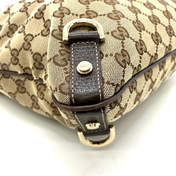 imgrc0091754595 GUCCI Shoulder Bag GG Canvas Brown