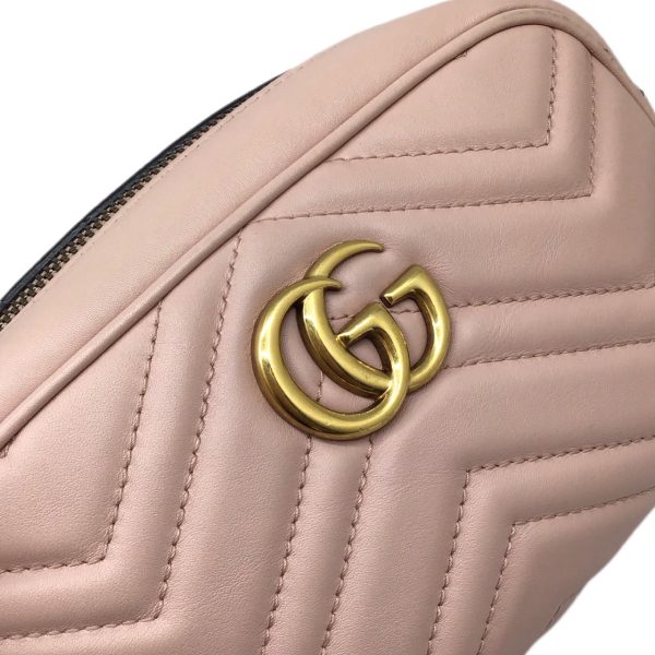 imgrc0091840035 GUCCI GG Marmont Shoulder Bag Leather Pink