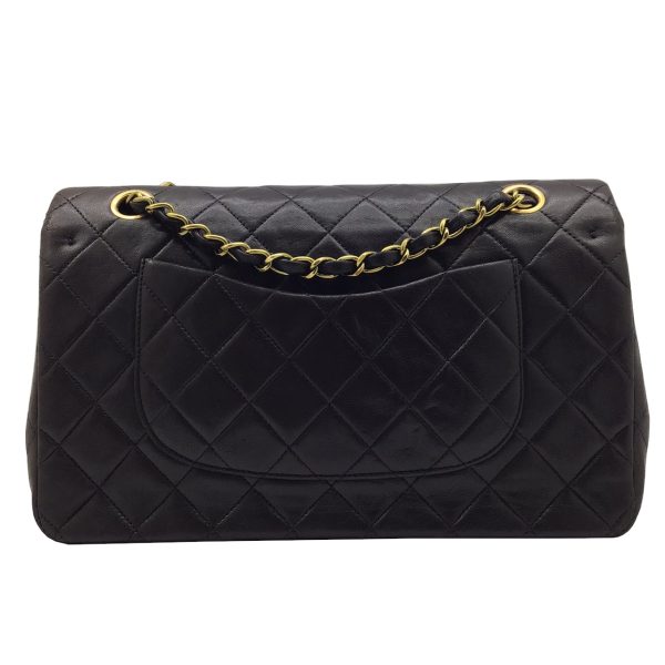 imgrc0091908643 CHANEL Matelasse W Chain Shoulder Bag Lambskin Black