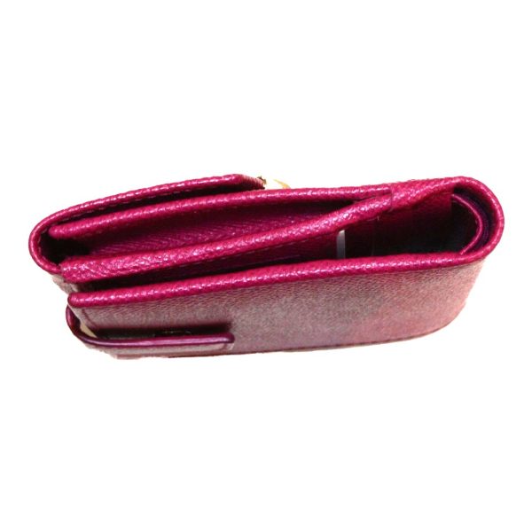 imgrc0091957094 Salvatore Ferragamo Gancini Clip Wallet Pink