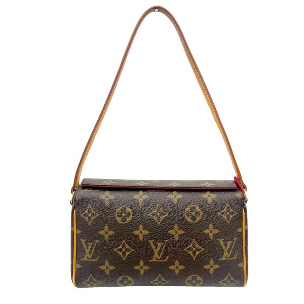 imgrc0092078355 LOUIS VUITTON Recital Shoulder Bag Monogram Brown