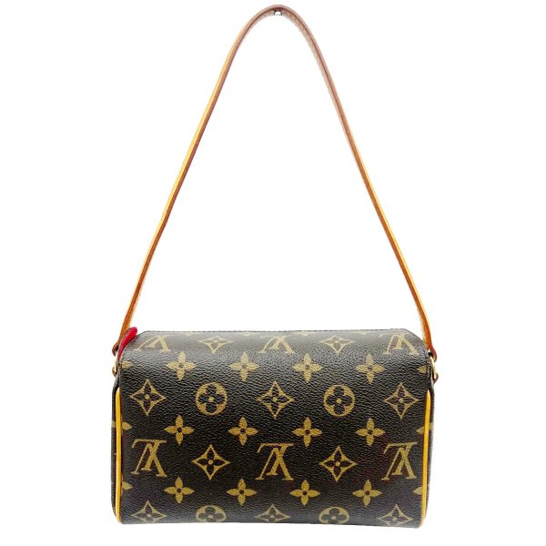 imgrc0092078356 LOUIS VUITTON Recital Shoulder Bag Monogram Brown