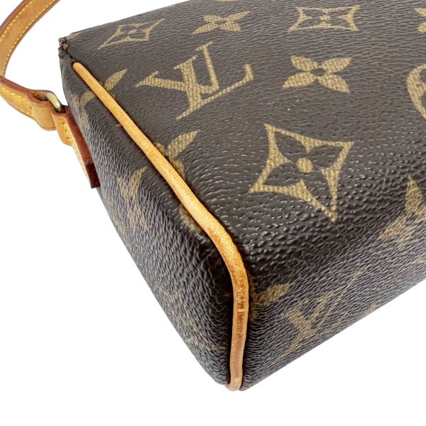 imgrc0092078367 LOUIS VUITTON Recital Shoulder Bag Monogram Brown