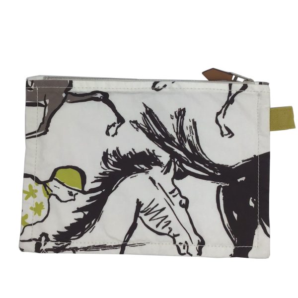 imgrc0092125677 HERMES Truth Flat PM Pouch Bag White Anise Green