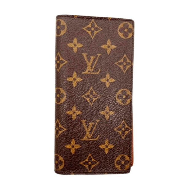 imgrc0092140537 Louis Vuitton Portefeuille Brazza Bifold Wallet Monogram Canvas Brown