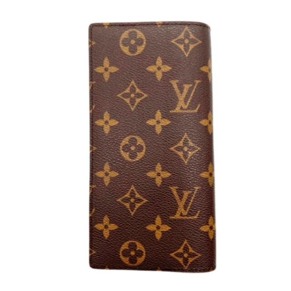 imgrc0092140538 Louis Vuitton Portefeuille Brazza Bifold Wallet Monogram Canvas Brown