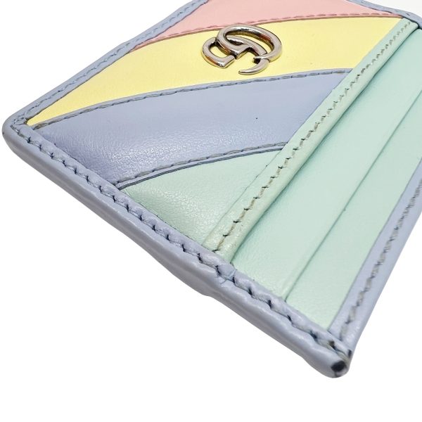 imgrc0092185723 GUCCI GG Marmont Card Case Leather Multicolor