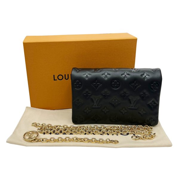 imgrc0092201337 LOUIS VUITTON Pochette Cousin Monogram Black