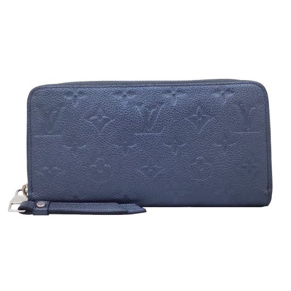 imgrc0092216559 LOUIS VUITTON Zippy Wallet Monogram Empreinte Blue