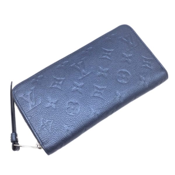 imgrc0092216560 LOUIS VUITTON Zippy Wallet Monogram Empreinte Blue