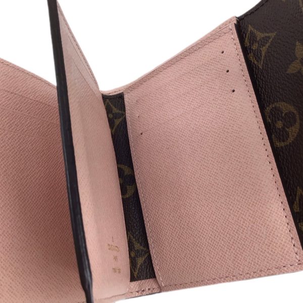 imgrc0092228587 LOUIS VUITTON Portefeuille Arianne Bifold Wallet Pink Brown