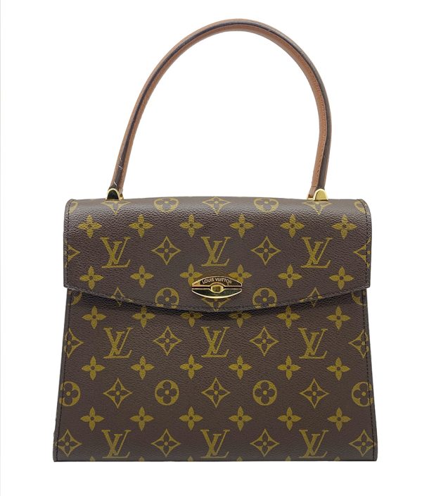 imgrc0092228929 LOUIS VUITTON Malsherbe Handbag Monogram Brown