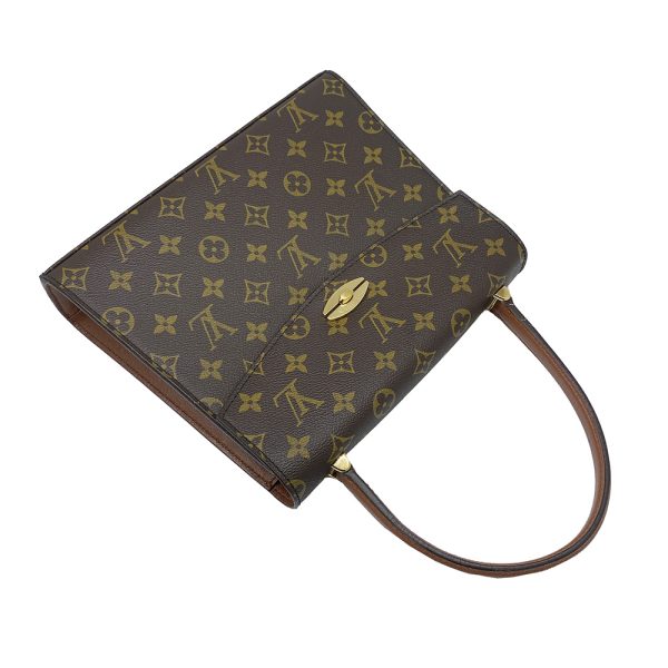 imgrc0092228935 LOUIS VUITTON Malsherbe Handbag Monogram Brown