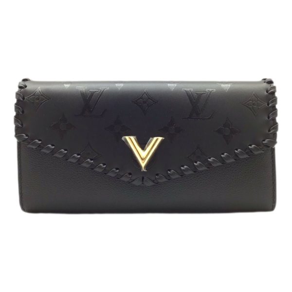 imgrc0092407969 LOUIS VUITTON Portefeuille Very Long Wallet Monogram Black