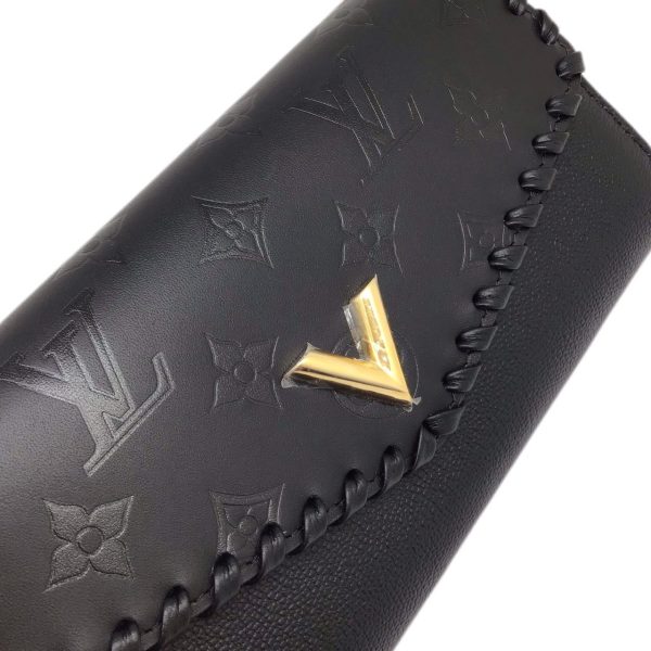 imgrc0092407972 LOUIS VUITTON Portefeuille Very Long Wallet Monogram Black